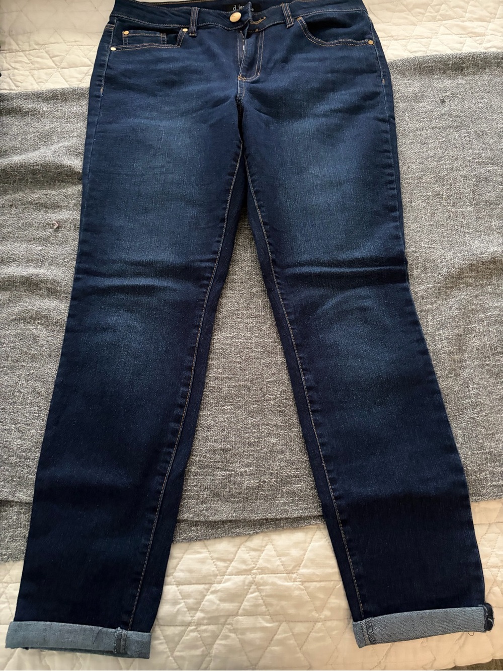 d. jeans Dark Blue Women's Jeans